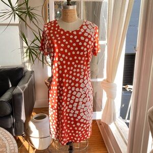 Diane Von Furstenberg Silk Jersey Sheath Dress